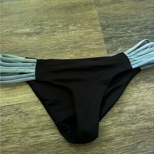 Wild Fable Black and Gray Bikini Bottom
